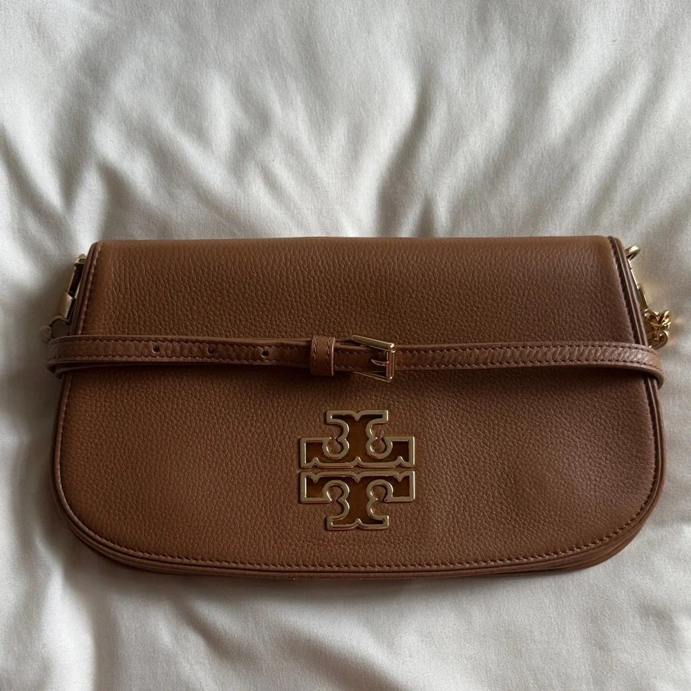 Tory Burch Tan Leather crossbody / clutch - Picture 6 of 6